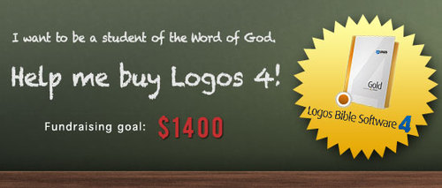 Help Josh buy Logos Bible Software 4.0